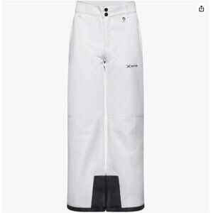 Arctix Kids Snow Pants, White, Large (Husky)